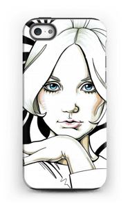 60-tallet ringte deksel IPhone 5/5s tough