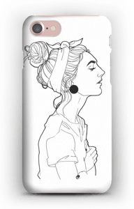Kvinne deksel IPhone 7