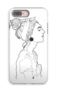 Nuttura kuoret IPhone 8 Plus tough