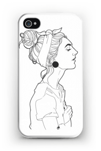 Kvinne deksel IPhone 4/4s