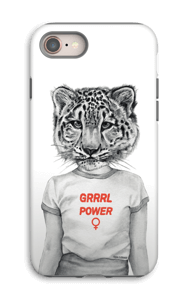 Grrrl Power deksel IPhone 8 tough