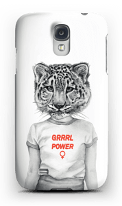 Grrrl Power deksel Galaxy S4