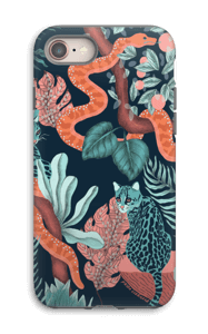 Jungelkatter deksel IPhone 8 tough