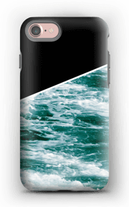 Zwart water hoesje IPhone 7 tough
