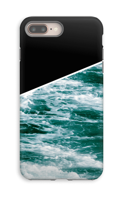 Musta meri kuoret IPhone 8 Plus tough