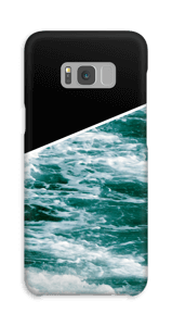 Zwart water hoesje Galaxy S8 Plus