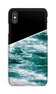 Océano con Negro funda IPhone XS Max