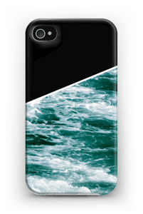 Zwart water hoesje IPhone 4/4s
