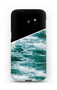Zwart water hoesje Galaxy S7 Edge