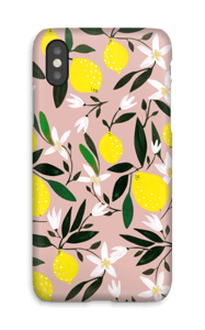 Citrons Rosés Coque IPhone X