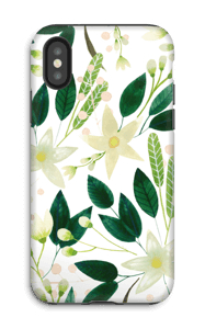 Vanilja kuoret IPhone X tough