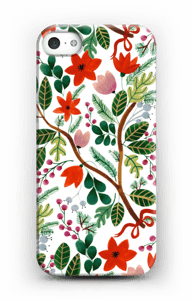 Joulukukat kuoret IPhone SE