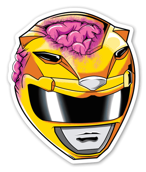 Yellow Ranger sticker