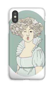 YOLO - Victoriaanse Vivianne hoesje IPhone XS