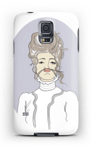 YOLO- Viktorianske Viola deksel Galaxy S5