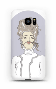 YOLO- Viktorianske Viola deksel Galaxy S7 Edge