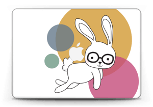 The Space Bunny Castor  Skin MacBook Pro Retina 13” 2015