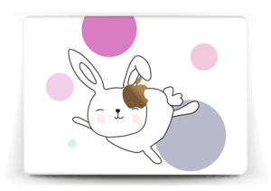 Astra the Space Bunny Skin MacBook 12”