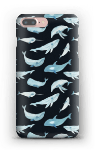 Sinivalaat kuoret IPhone 7 Plus