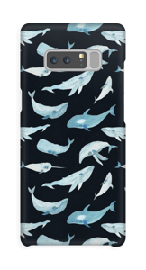 Sinivalaat kuoret Galaxy Note8