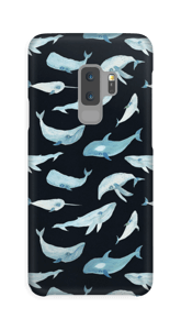 Sinivalaat kuoret Galaxy S9 Plus