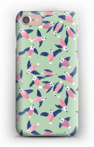 Rosa fugler deksel IPhone 7