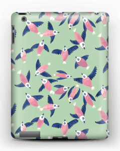 Rosa fugler deksel IPad 4/3/2