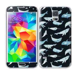 Whales in dark Skin Galaxy S5