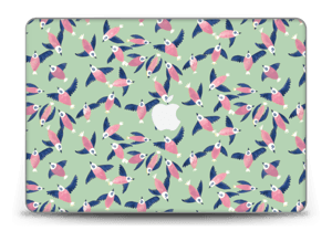 Birds in pink  Skin MacBook Pro Retina 15” 2015