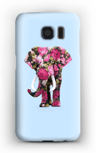 Blomstrete elefant deksel Galaxy S6