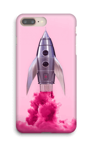 Lilla rakett deksel IPhone 8 Plus
