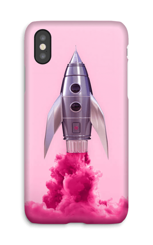 Lilla rakett deksel IPhone X