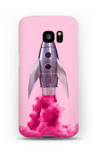 Lilla rakett deksel Galaxy S7 Edge