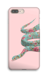 Blomstrete orm deksel IPhone 8 Plus