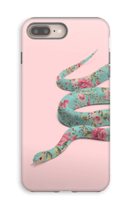 Floral snake case IPhone 8 Plus tough