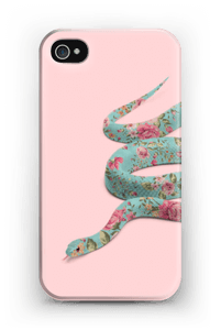 Blomstrete orm deksel IPhone 4/4s