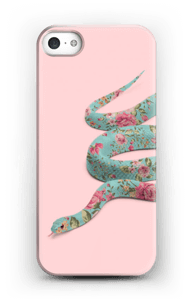 Blomstrete orm deksel IPhone 5/5S