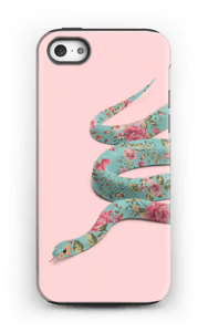 Floral snake  case IPhone 5/5s tough