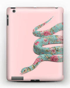 Blomstrete orm deksel IPad 4/3/2