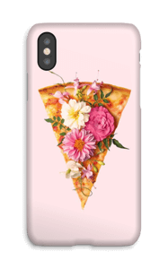 Pizza i blomst cover IPhone X