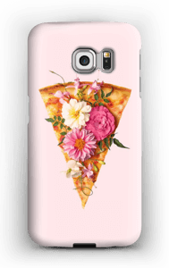 Kukkaispizza kuoret Galaxy S6 Edge
