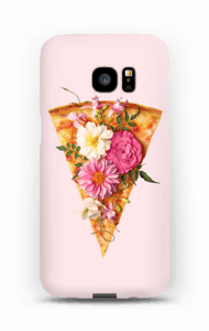 Kukkaispizza kuoret Galaxy S7 Edge