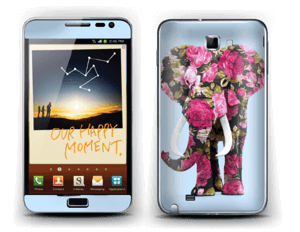 Floral Elephant Skin Galaxy Note