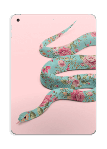Floral snake  Skin IPad 2017