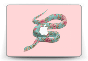 Orm i blomster Skin MacBook Pro 13” -2015
