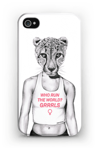 Run Grrrl kuoret IPhone 4/4s