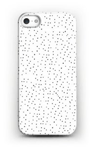 Svarthvit prikk deksel IPhone 5/5S