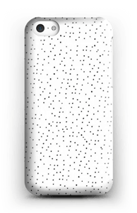 Dots on white case IPhone 5c