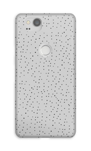 Harmaita pilkkuja kuoret Pixel 2