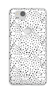 Valkoiset pilkut kuoret Pixel 2